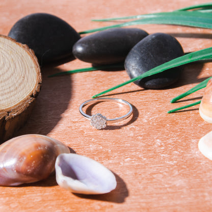 Honey Silver Ring