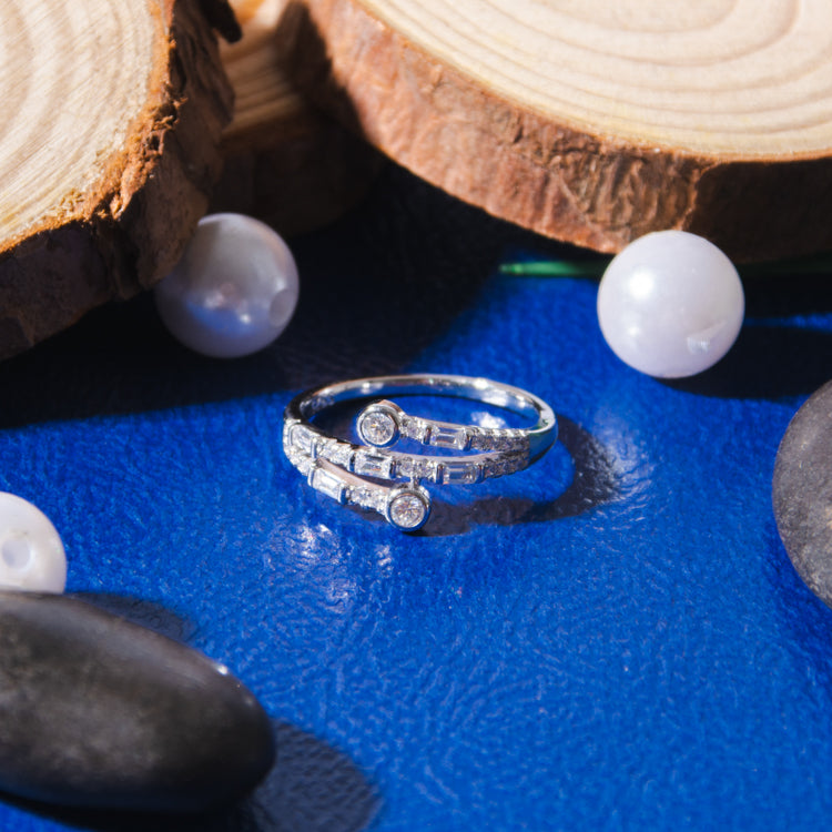 Silver Summer love ring