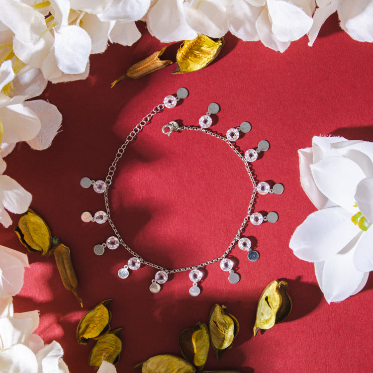 Crystal Dew Anklet