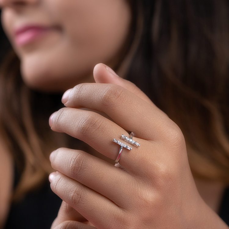 Spark Cuf Silver Ring