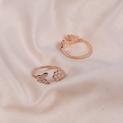 Bloom & Fly Toe Ring