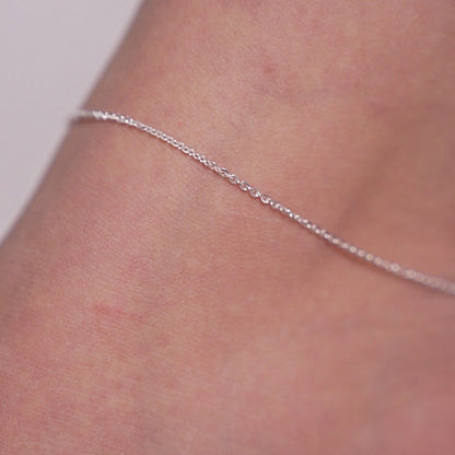 Silver Grace Anklet