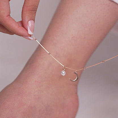 Moonpearl Anklet