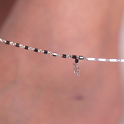 Butterfly Charm Anklet