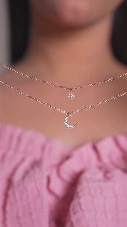 Celestial Duo Necklace