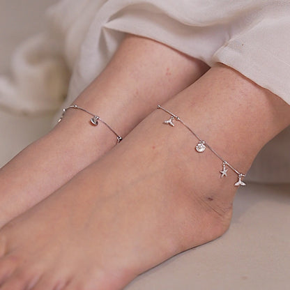 Ocean Whisper Pearl Anklet