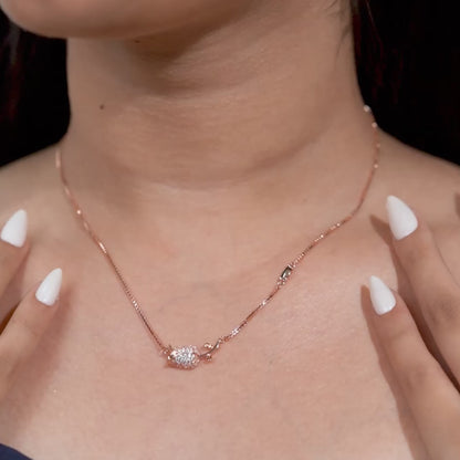 Rosé Bloom Pendant