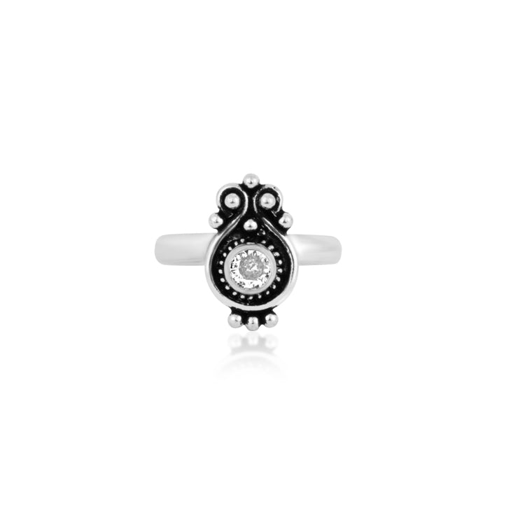 Celestial Spark Sterling Silver Toe Rings